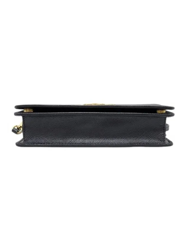 1BP019 Black Saffiano Mini Cross Bag