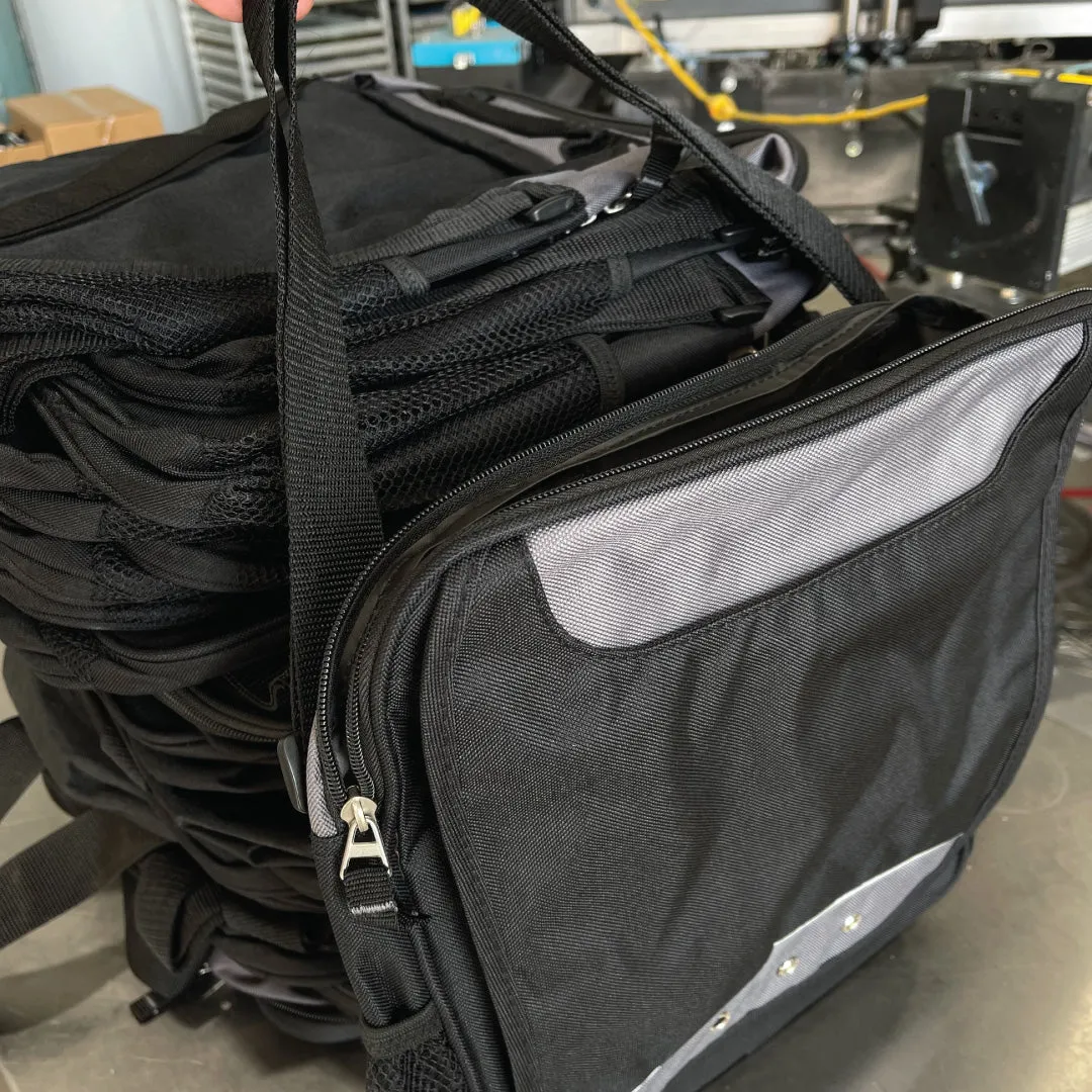 32 Black Messenger Bags Embroidered