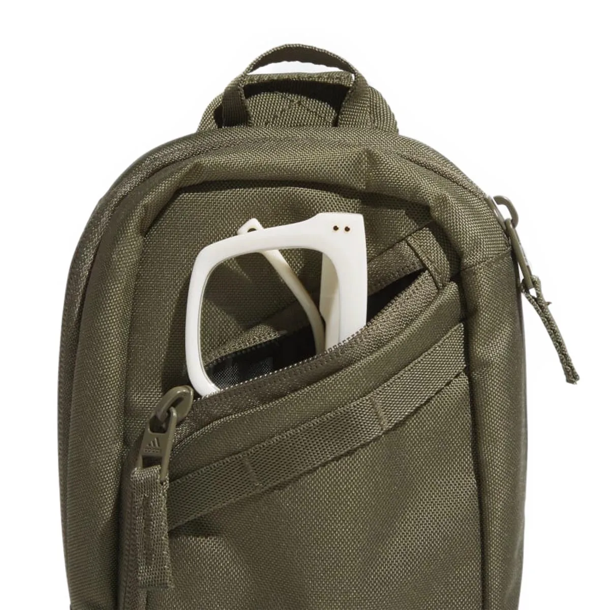 Adidas Prime Mini Sling Crossbody Bag - Olive Strata Green