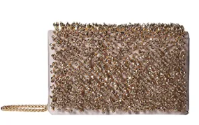 Adrianna Papell Nebraska Small Clutch OysterGold