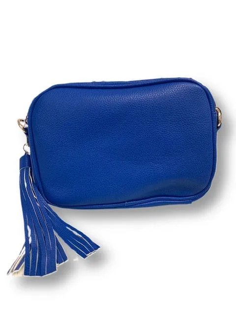 Ahdorned Crossbody Bag With Tassell