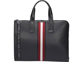Bally Henri Striped Briefcase