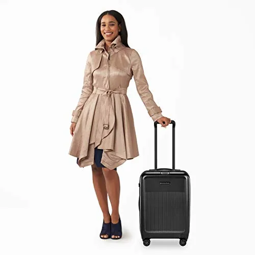 Briggs & Riley Sympatico Hardside International Spinner Luggage, Matte Black