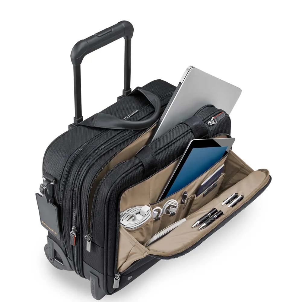 Briggs & Riley | @work | Medium 2-Wheel Expandable Brief