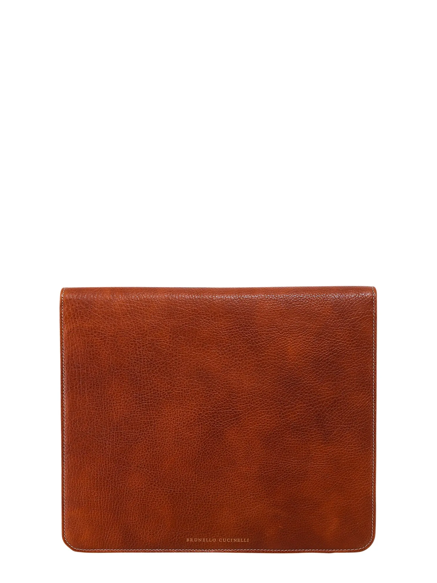 Brunello Cucinelli Zipped Laptop Bag