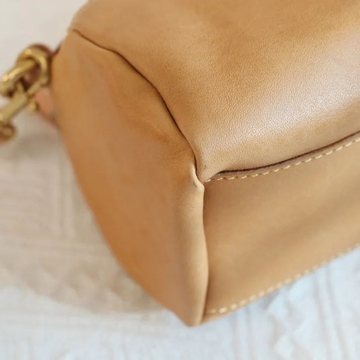 Chic Womens Small Black Leather Crossbody Bag Black Leather Shoulder Bag
