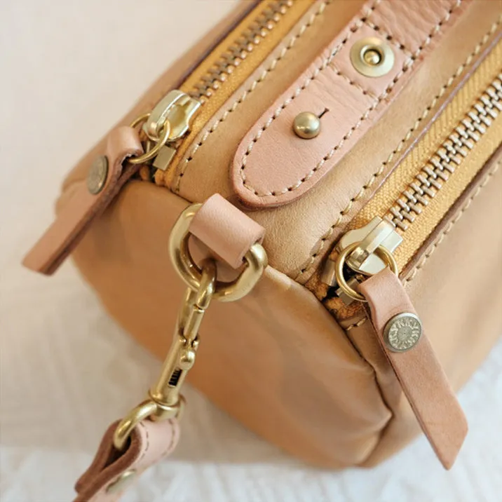 Chic Womens Small Black Leather Crossbody Bag Black Leather Shoulder Bag