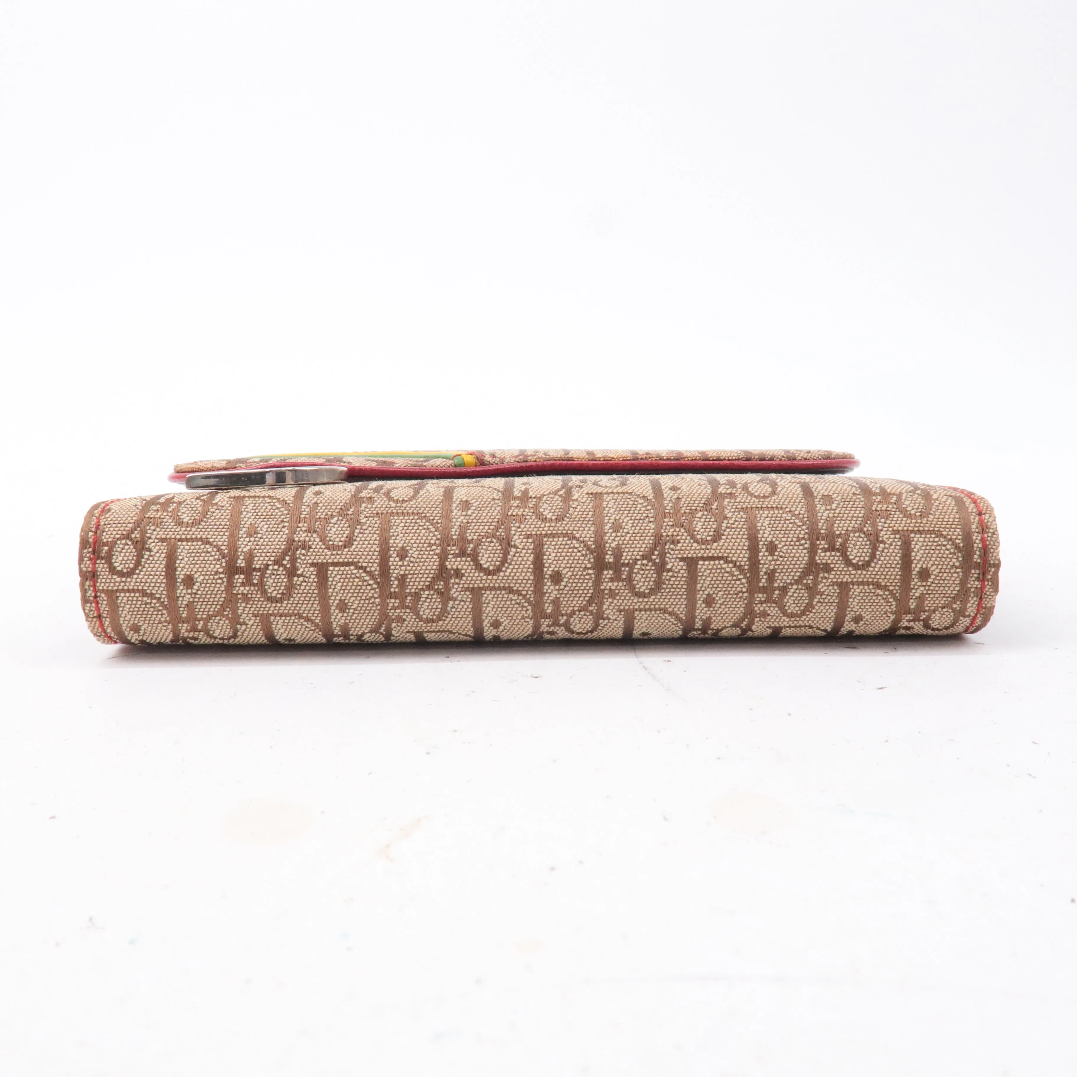 Christian Dior Rasta Trotter Canvas Leather Planner Cover Beige