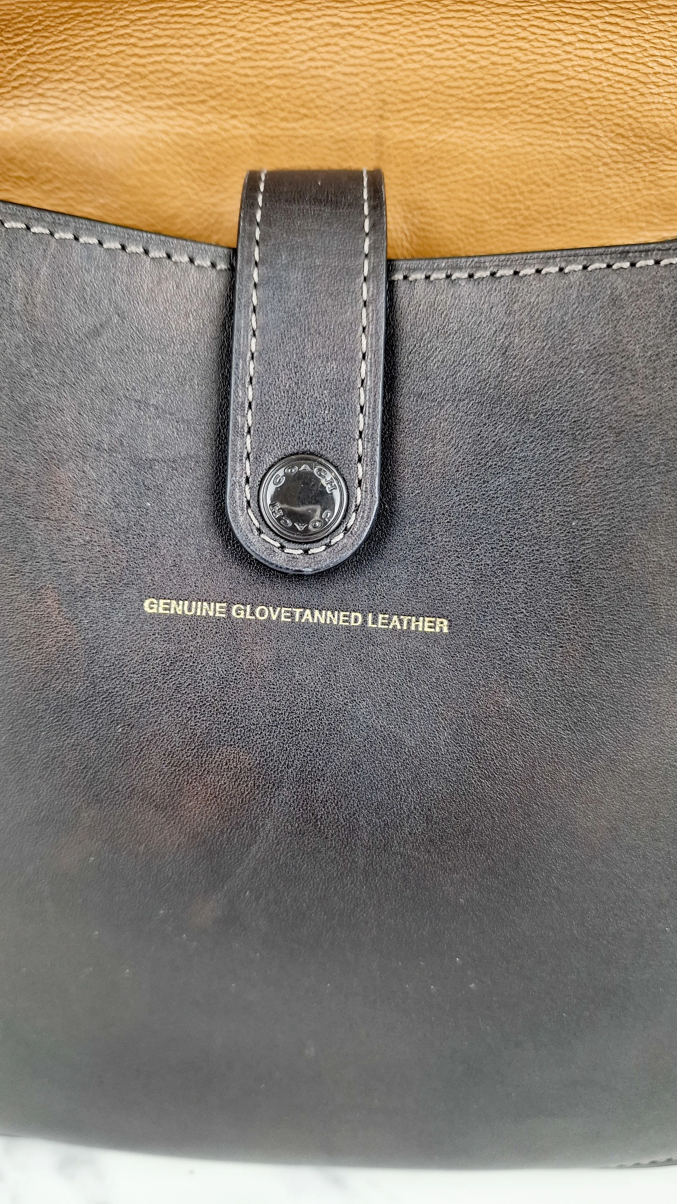 Coach 1941 Saddle 23 in Prussian Blue With Whiplash Black Detail - Crossbody Bag - Coach 58124