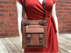 CONCEALED Bag , Conceal Crossbody Purse, Personalized Purse, concealed carry crossbody bag, Left and Right-hand Draw