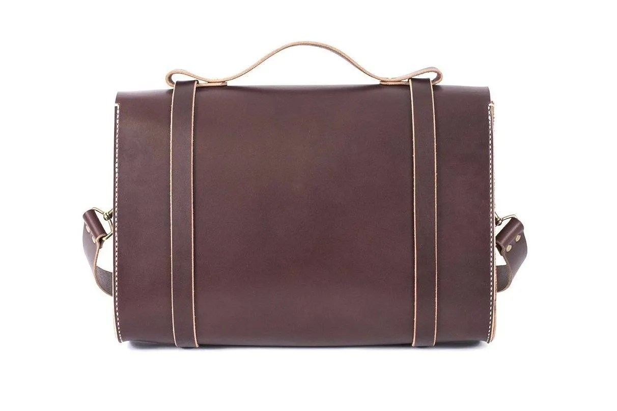 COOPER SATCHEL LEATHER SATCHEL BRIEFCASE