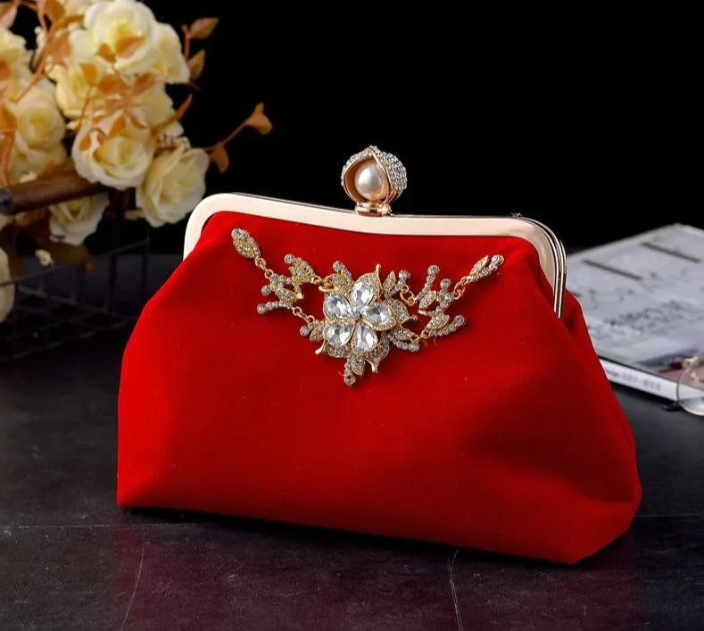 Crystal Clutches Bag Party purse Handbag crossbody messenger Purse