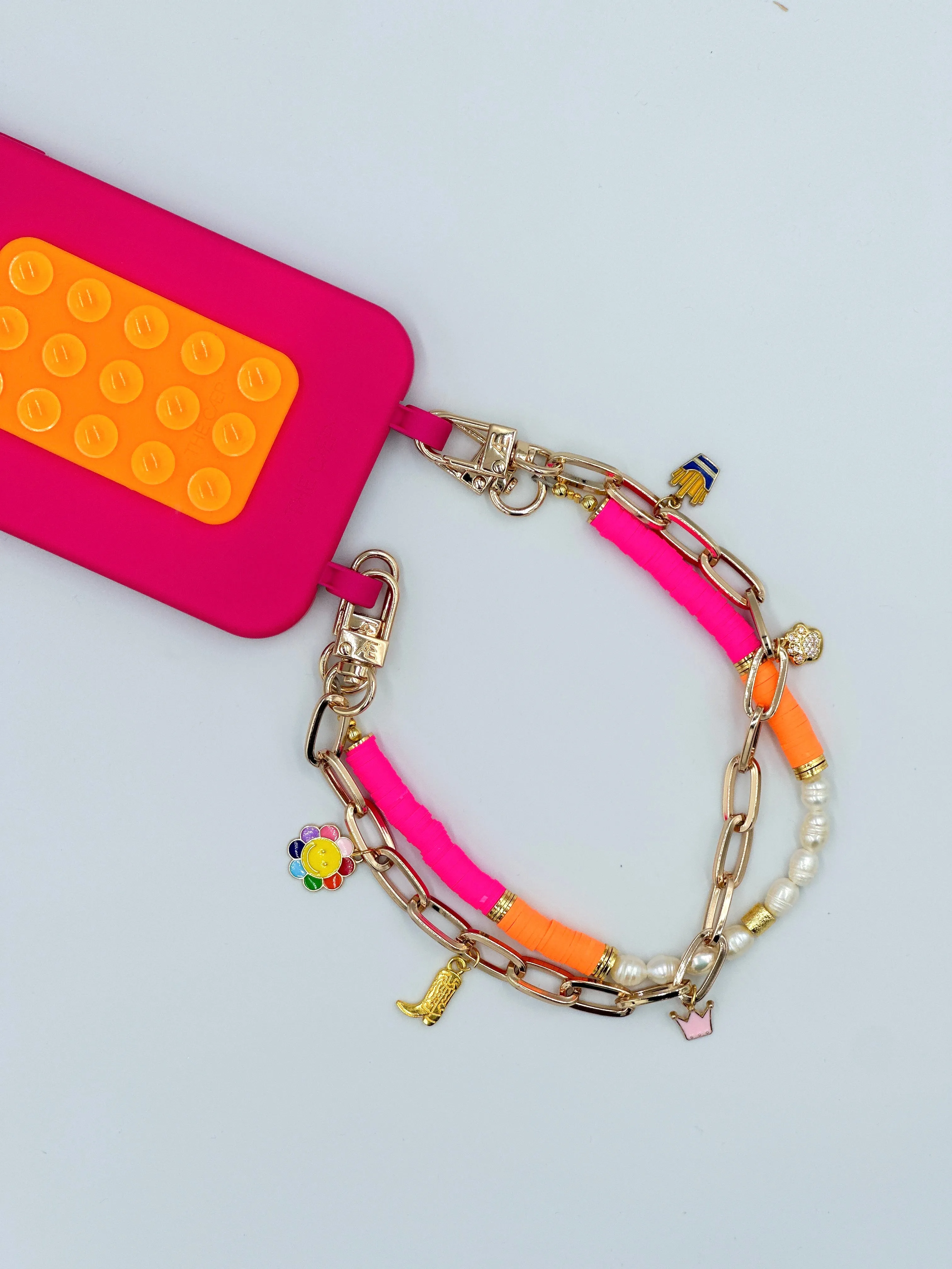 Custom Charm Bar Wristlet