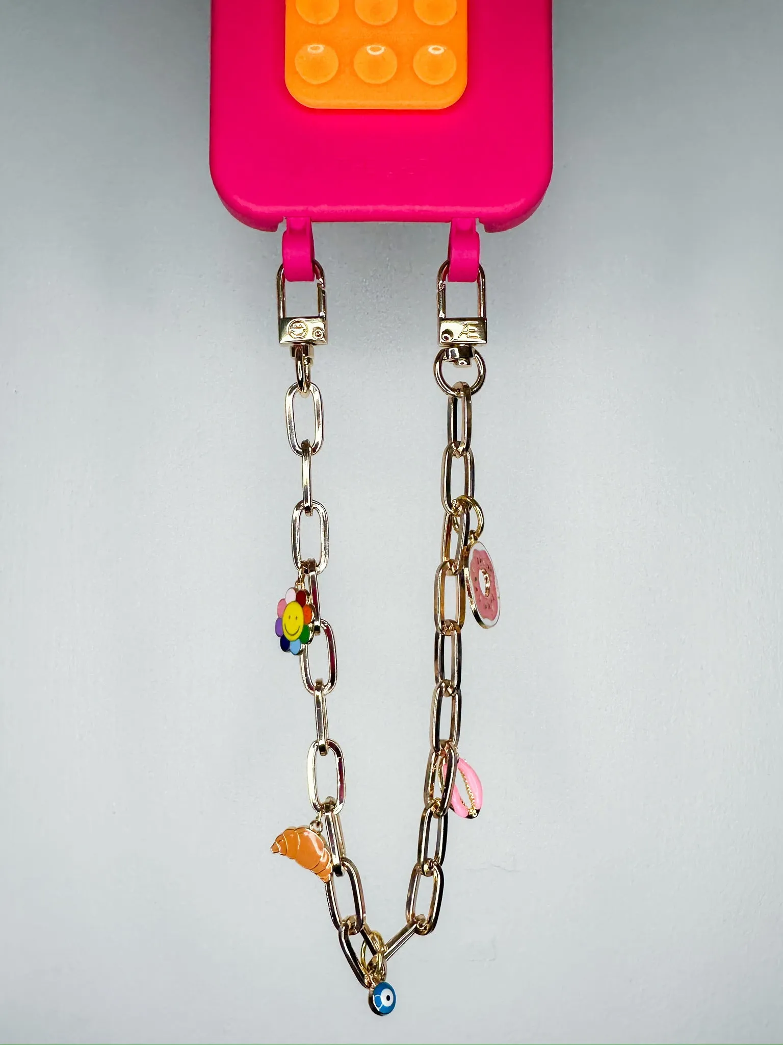 Custom Charm Bar Wristlet