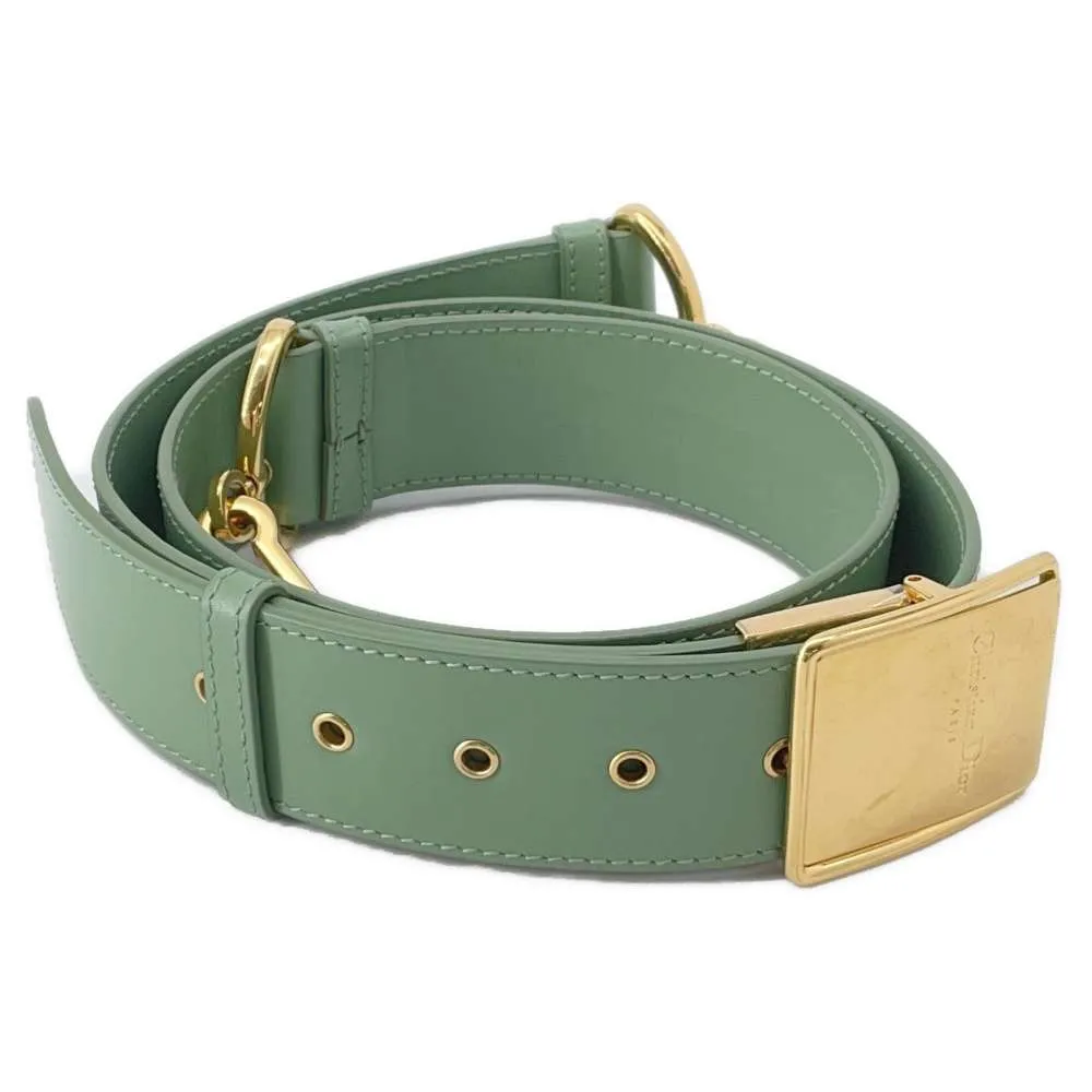 Dior 30Montaigne Shoulder Bag Green Leather