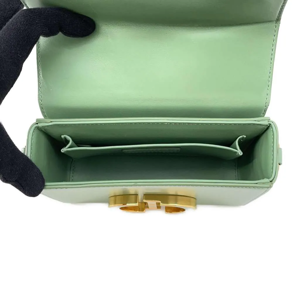 Dior 30Montaigne Shoulder Bag Green Leather