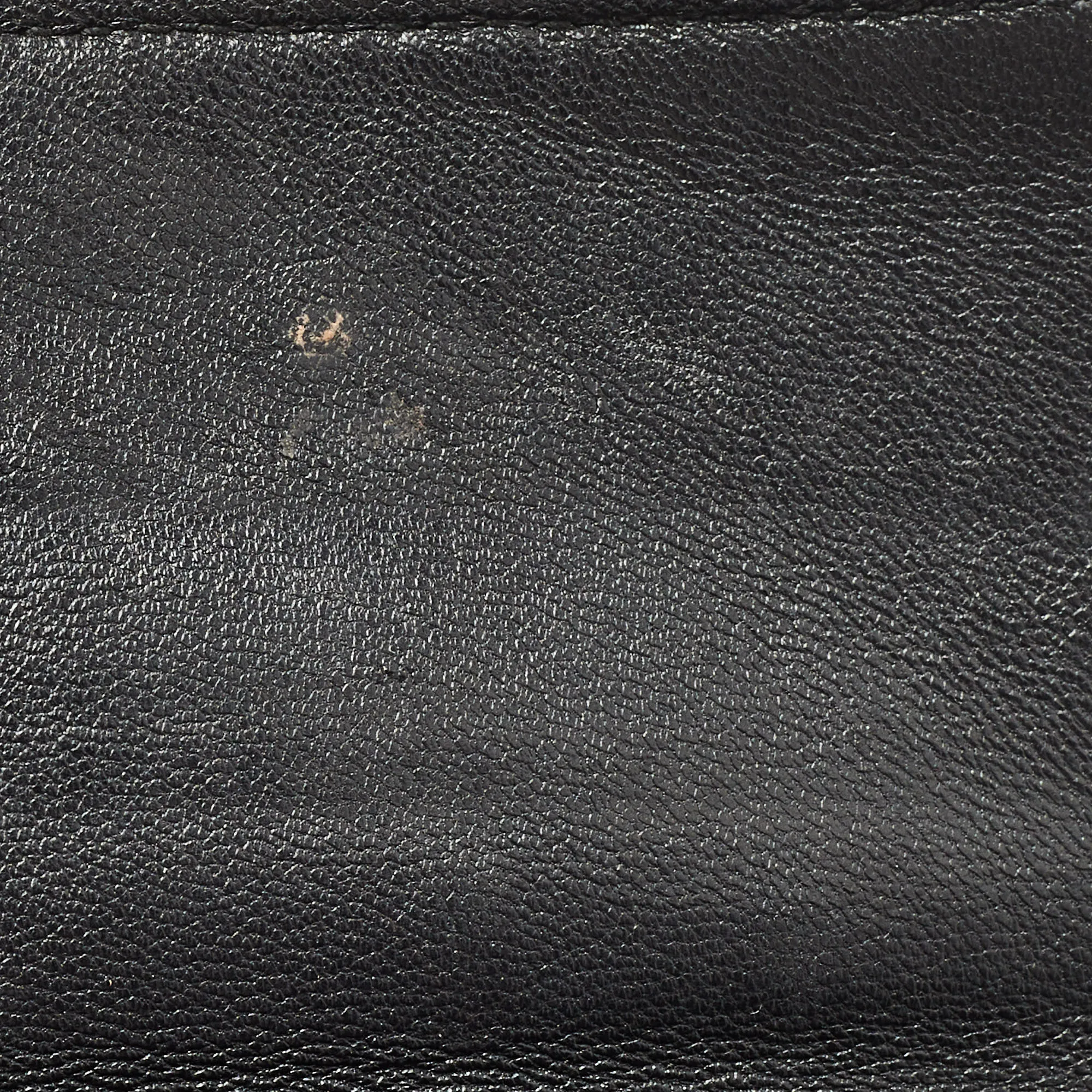 DIOR Black Cannage Leather Lady  Continental Wallet