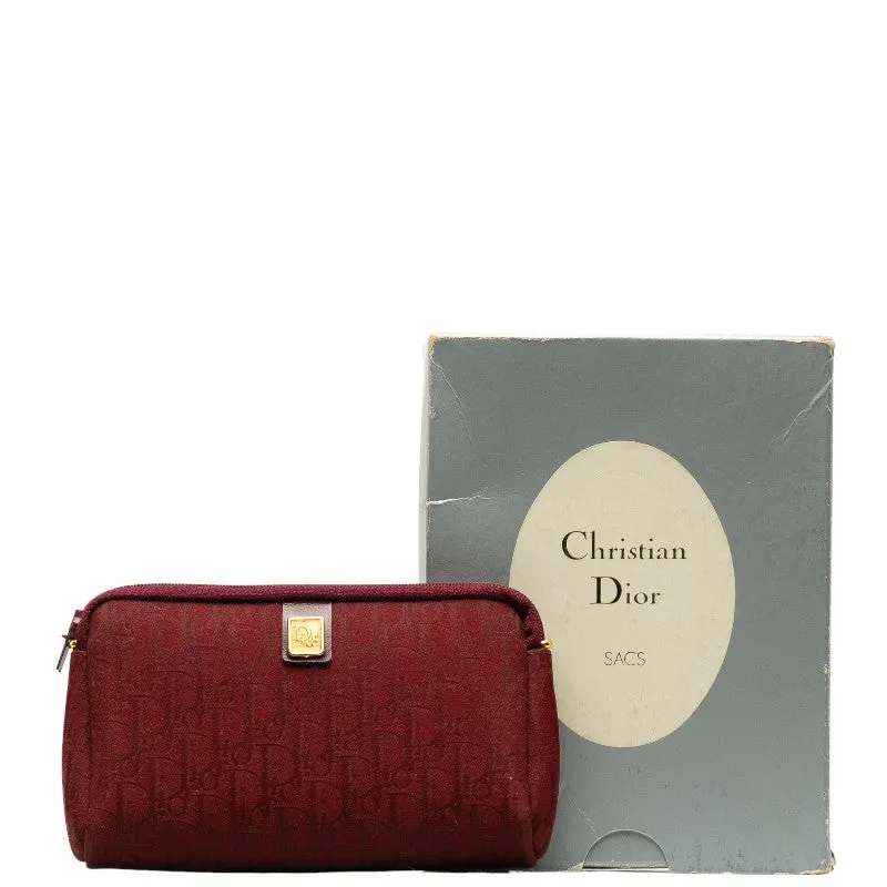 Dior Trotter Clutch Bag  Canvas Vanity Bag in Good condition