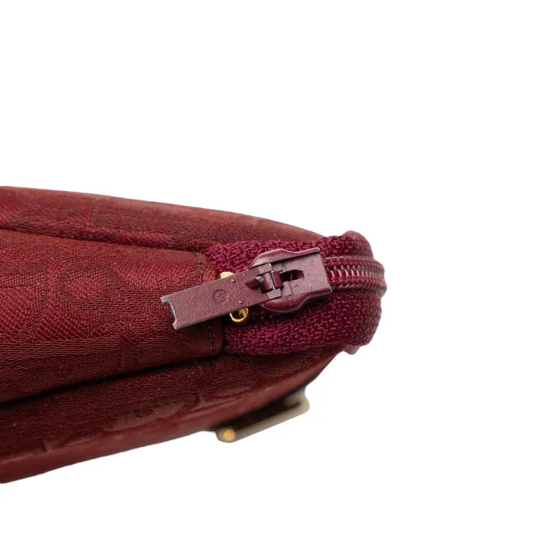 Dior Trotter Clutch Bag  Canvas Vanity Bag in Good condition