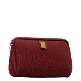 Dior Trotter Clutch Bag  Canvas Vanity Bag in Good condition