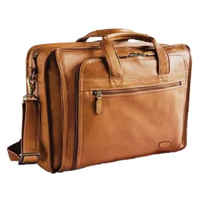 Dorado Leather Expandable Fan-File Brief