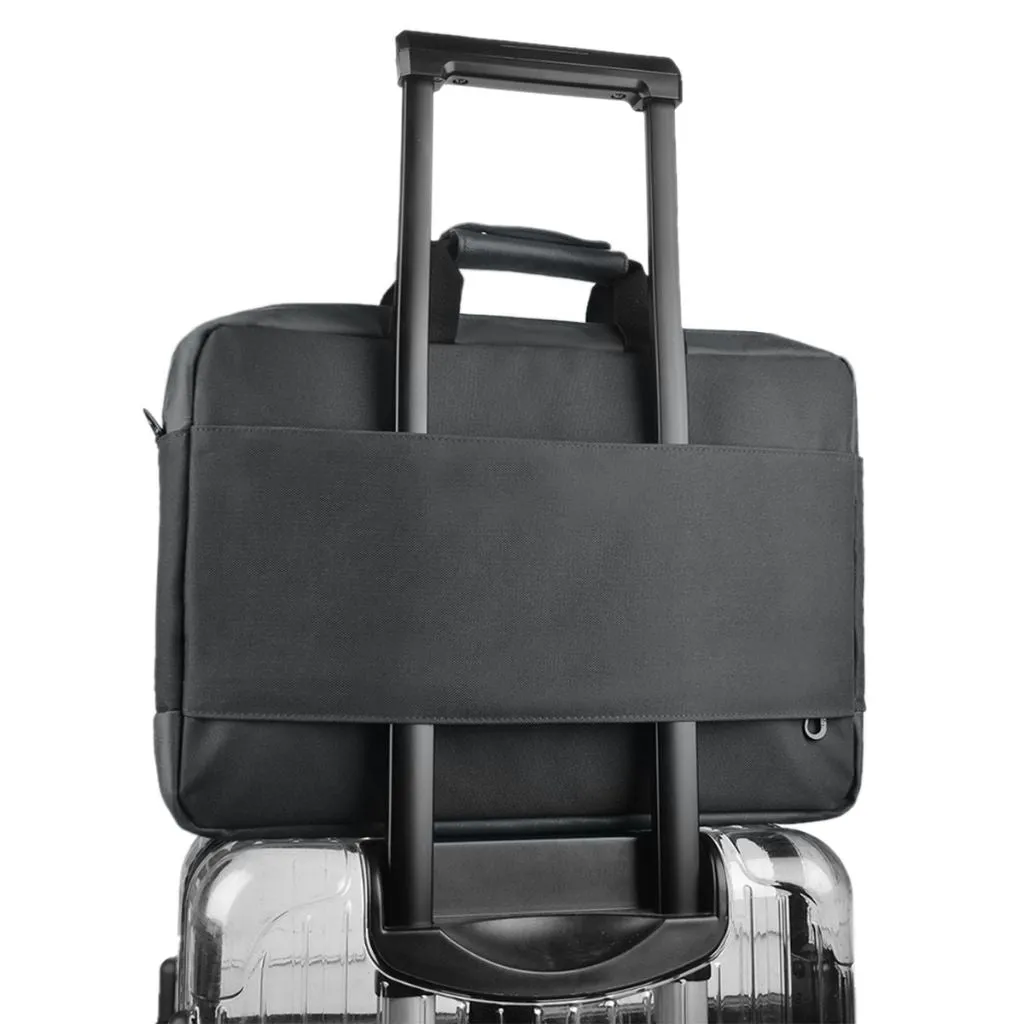 Evol 15.6″ Byron Shoulder Laptop Brief - Black