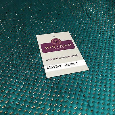 Indian Metallic Shimmer Lame Banarsi Jacquard Brocade Fabric 44" Wide M618