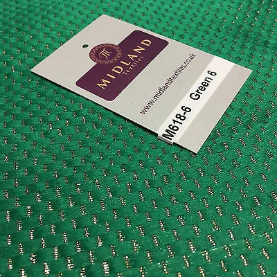 Indian Metallic Shimmer Lame Banarsi Jacquard Brocade Fabric 44" Wide M618