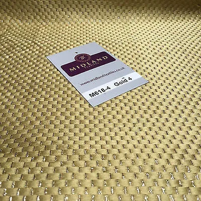 Indian Metallic Shimmer Lame Banarsi Jacquard Brocade Fabric 44" Wide M618