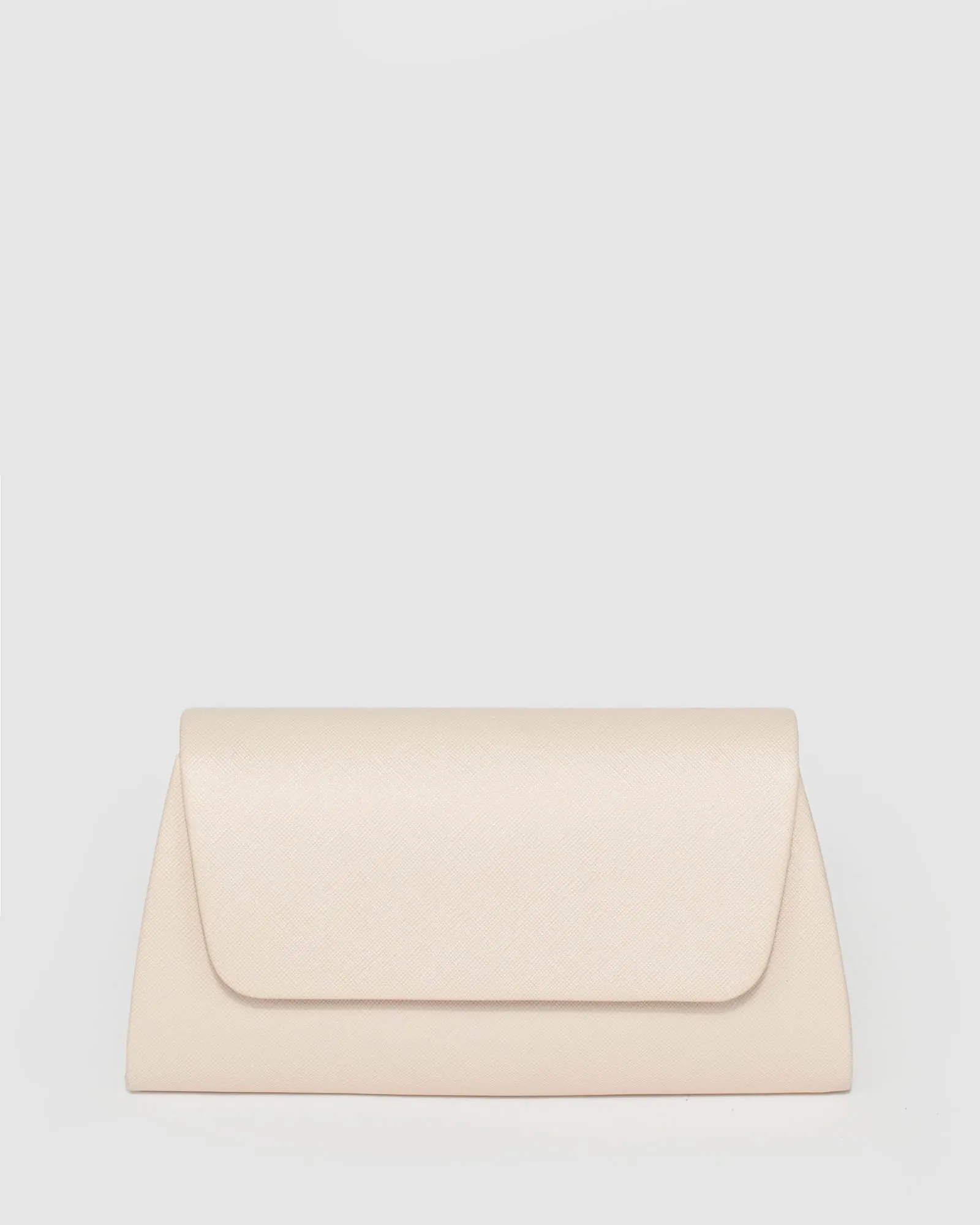 Ivory Leaha Evening Clutch Bag