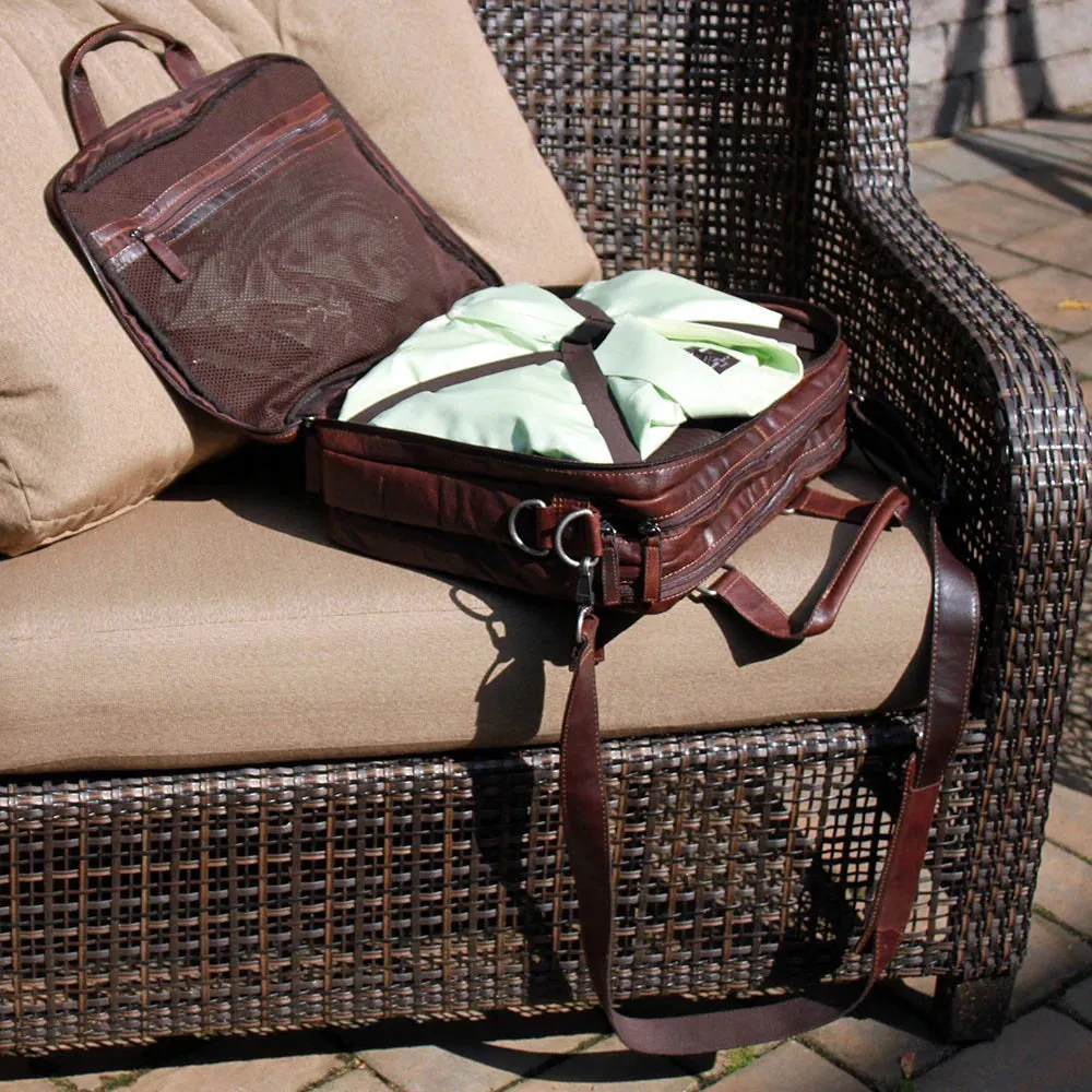 Jack Georges Voyager Large Triple Gusset Travel Briefcase