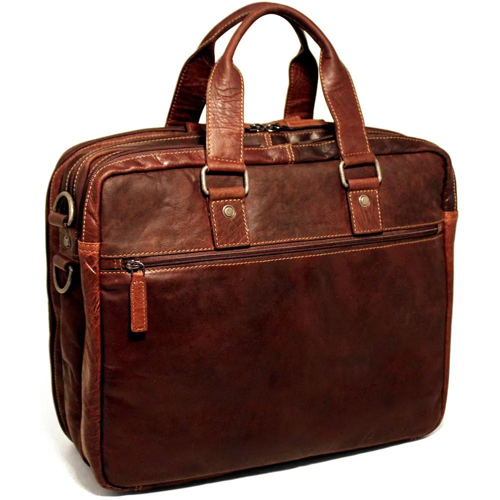 Jack Georges Voyager Large Triple Gusset Travel Briefcase