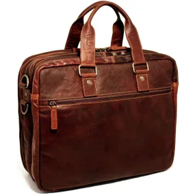 Jack Georges Voyager Large Triple Gusset Travel Briefcase