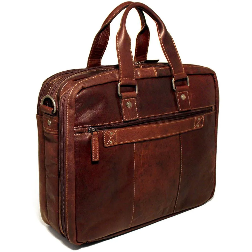 Jack Georges Voyager Large Triple Gusset Travel Briefcase