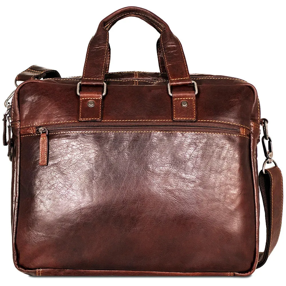 Jack Georges Voyager Large Triple Gusset Travel Briefcase