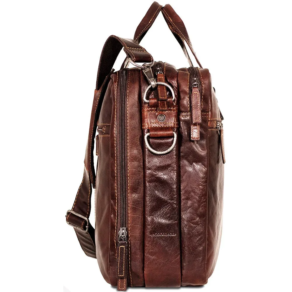 Jack Georges Voyager Large Triple Gusset Travel Briefcase