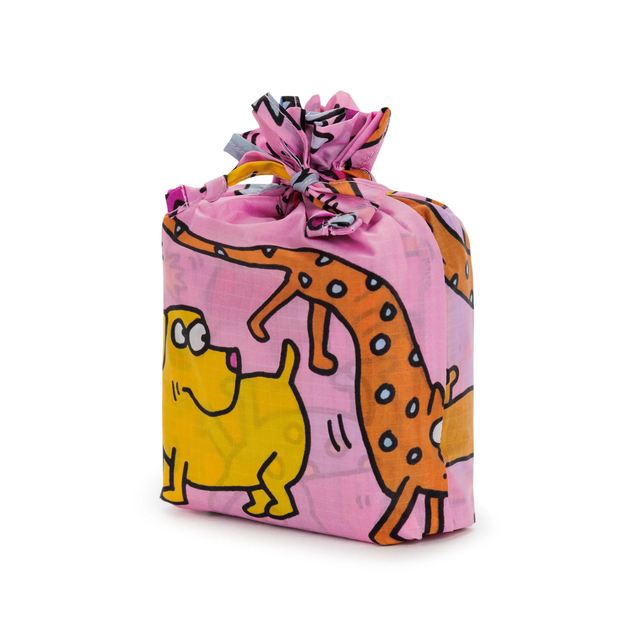 Keith Haring Baggu Recycled Nylon Standard Totes - Set of 3