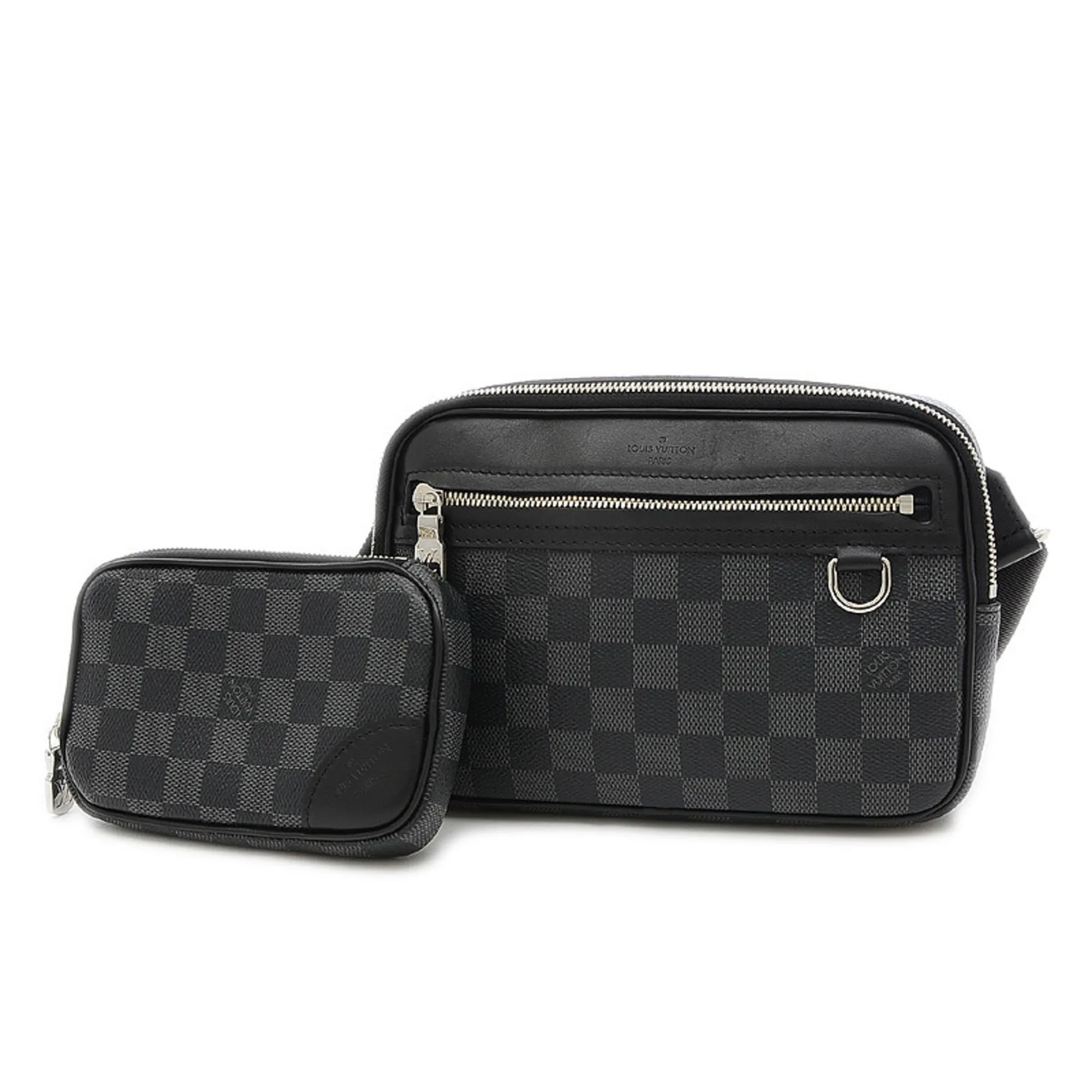 Louis Vuitton Damier Graphite Scott Messenger Shoulder Bag Men's N50018