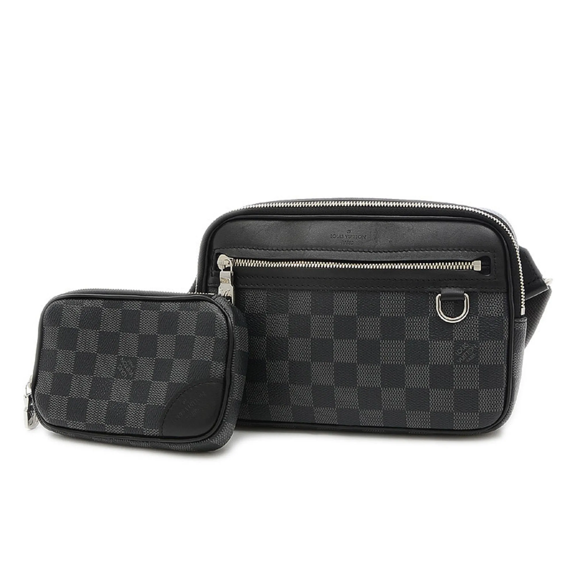Louis Vuitton Damier Graphite Scott Messenger Shoulder Bag Men's N50018