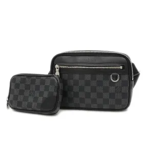 Louis Vuitton Damier Graphite Scott Messenger Shoulder Bag Men's N50018