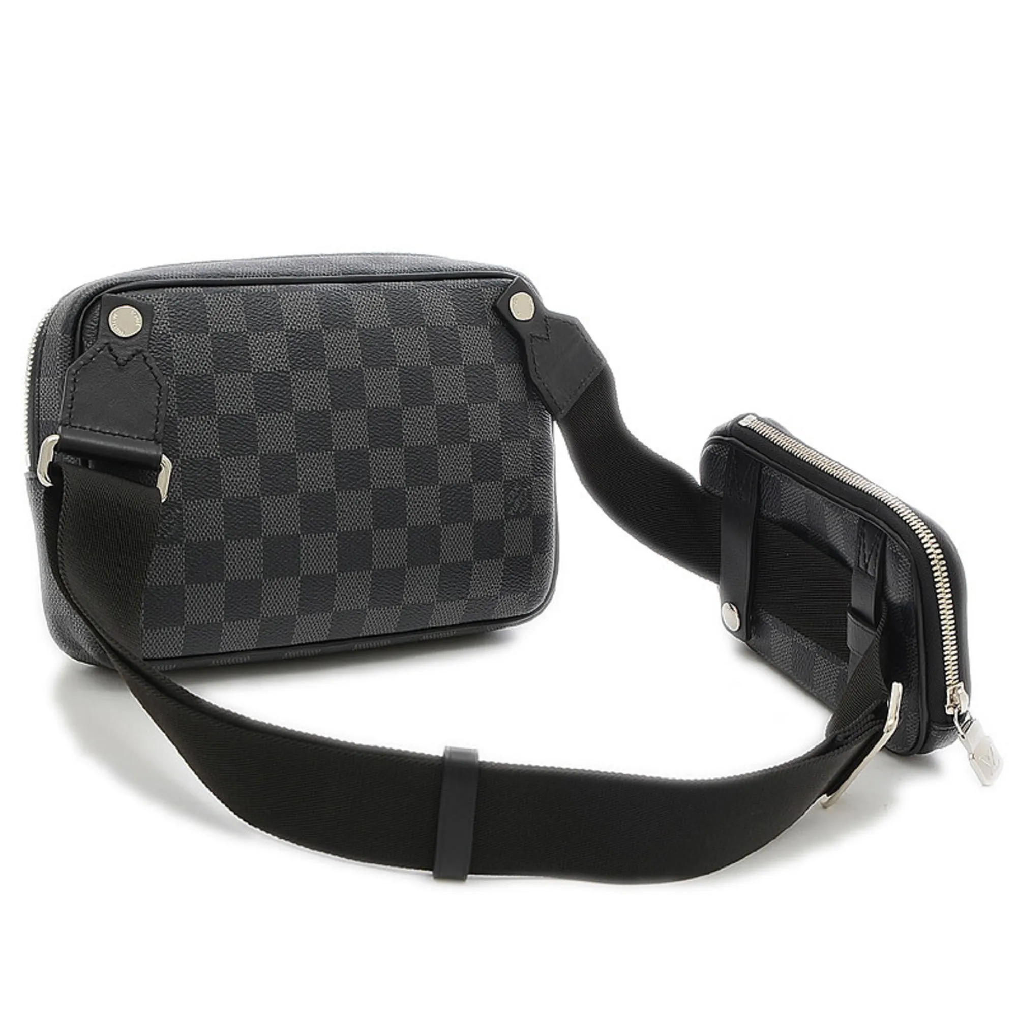Louis Vuitton Damier Graphite Scott Messenger Shoulder Bag Men's N50018