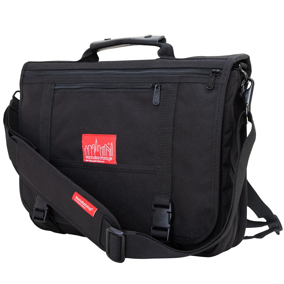 Manhattan Portage The Wallstreeter With Back Zipper