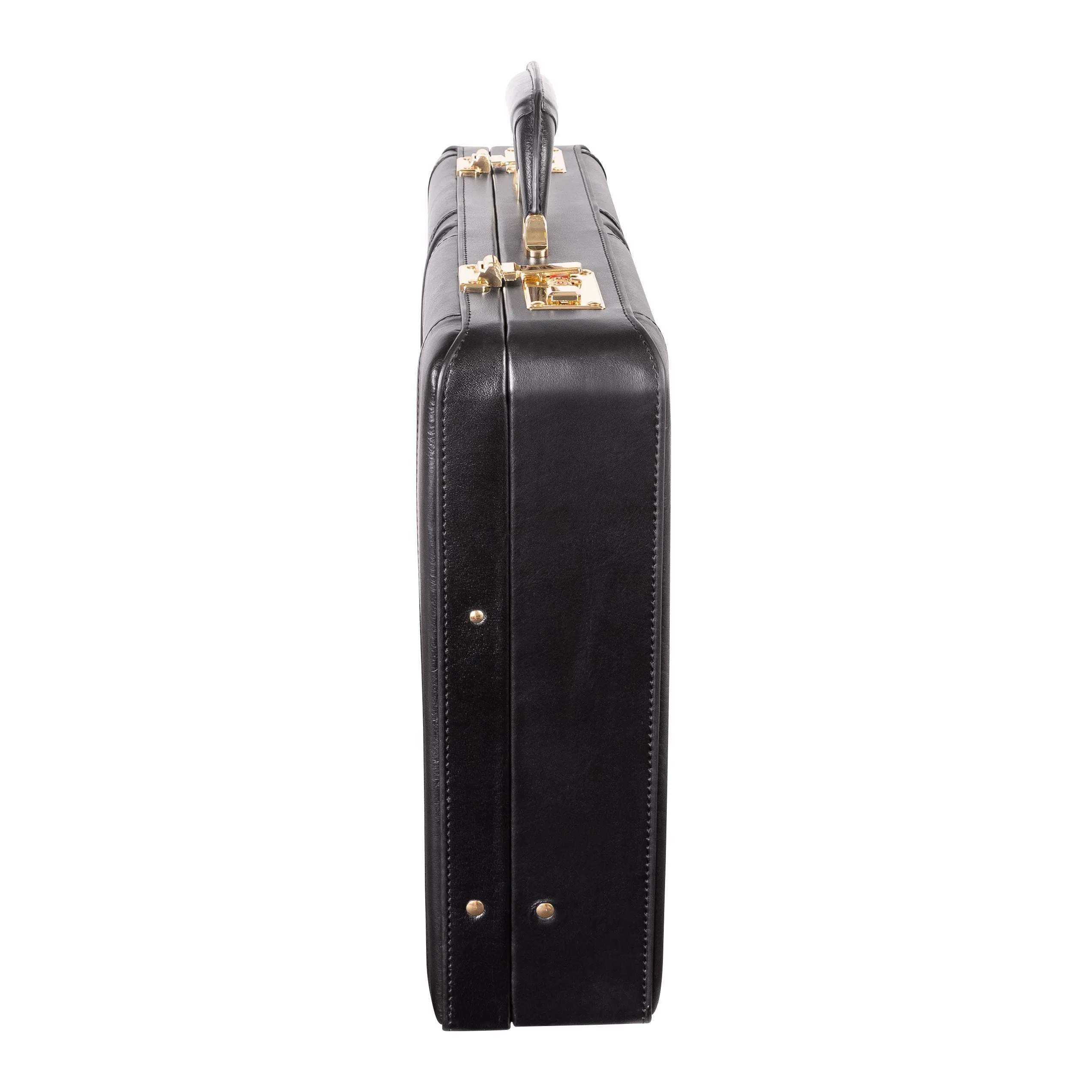 McKlein USA Lawson Leather Attache Case Assorted Colors