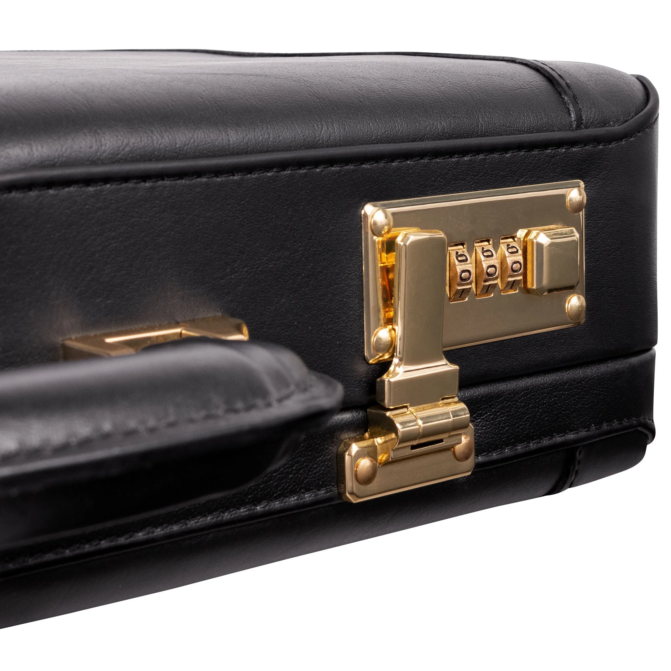 McKlein USA Lawson Leather Attache Case Assorted Colors