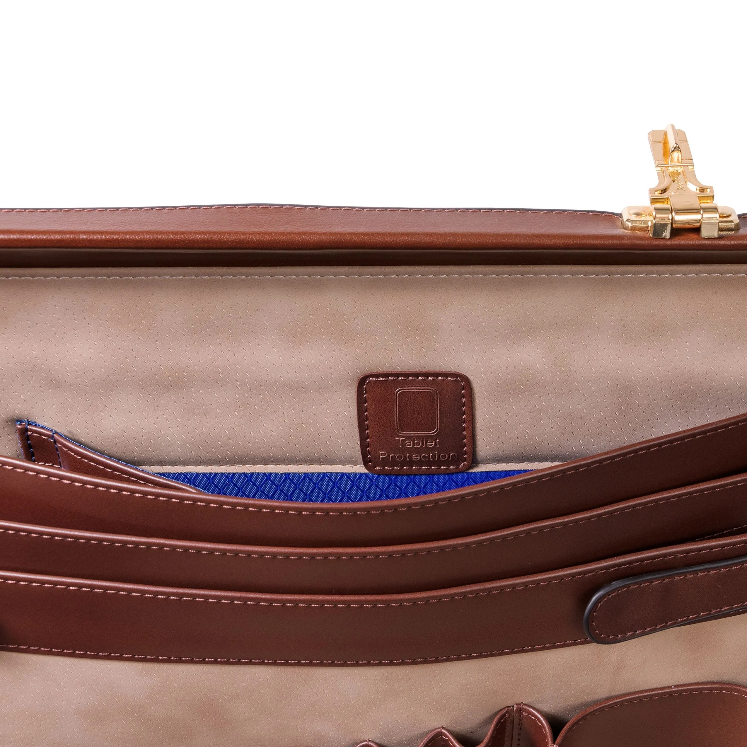 McKlein USA Lawson Leather Attache Case Assorted Colors