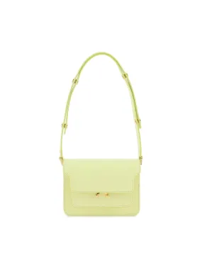Mini Trunk Leather Handbag