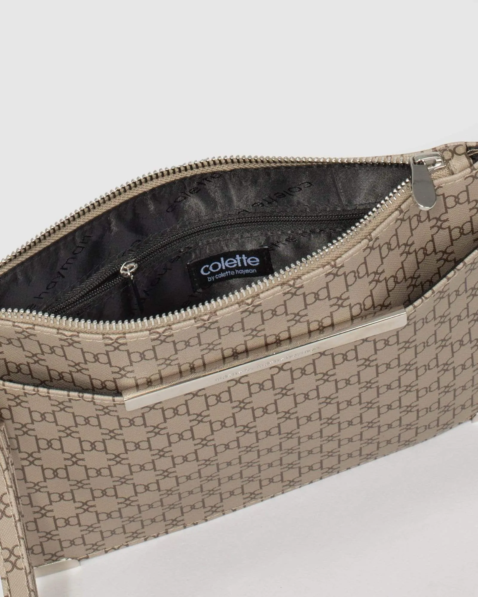 Monogram Front Pocket Peta Crossbody Bag
