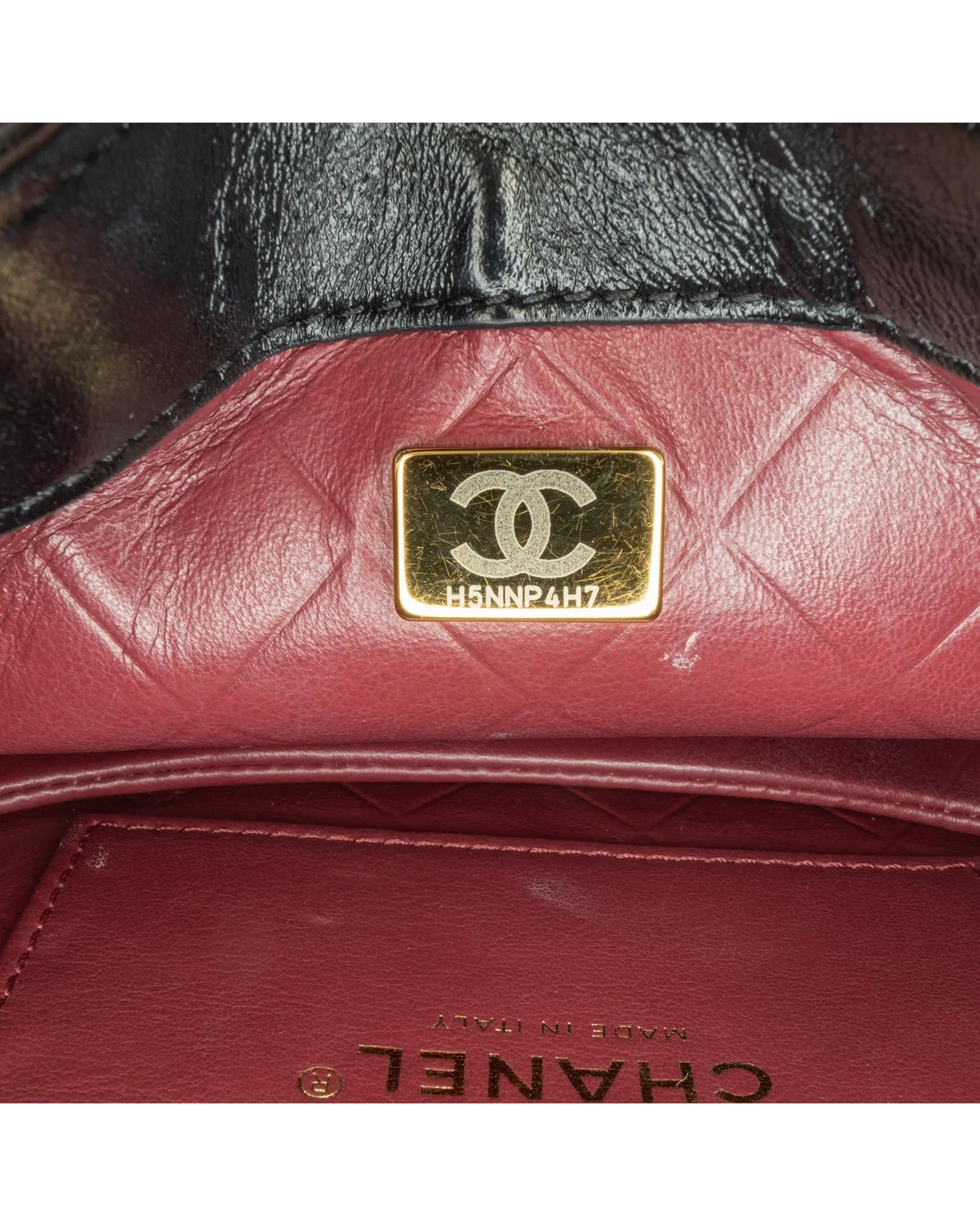 Quilted Calfskin Round Moon Messenger Flap Bag