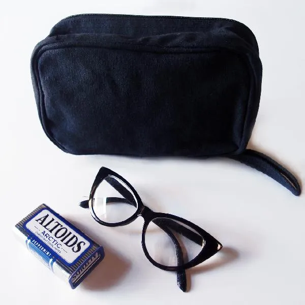 Recycled Canvas Travel Kit Bag - RC695