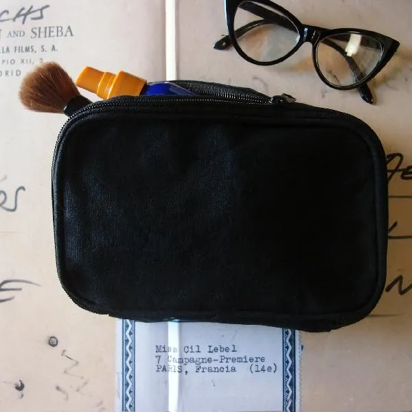 Recycled Canvas Travel Kit Bag - RC695